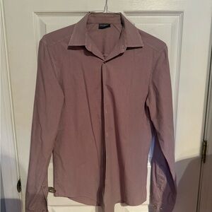 Van Heusen Men's Burgundy Dress Shirt